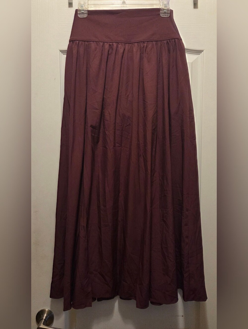 Halara Breezeful High Waisted Split 2-in-1 Flowy Maxi Skirt - Picture 7 of 7